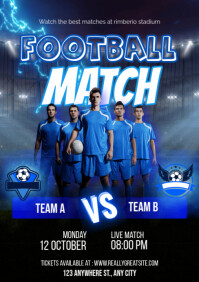 FOOTBALL MATCH A5 template