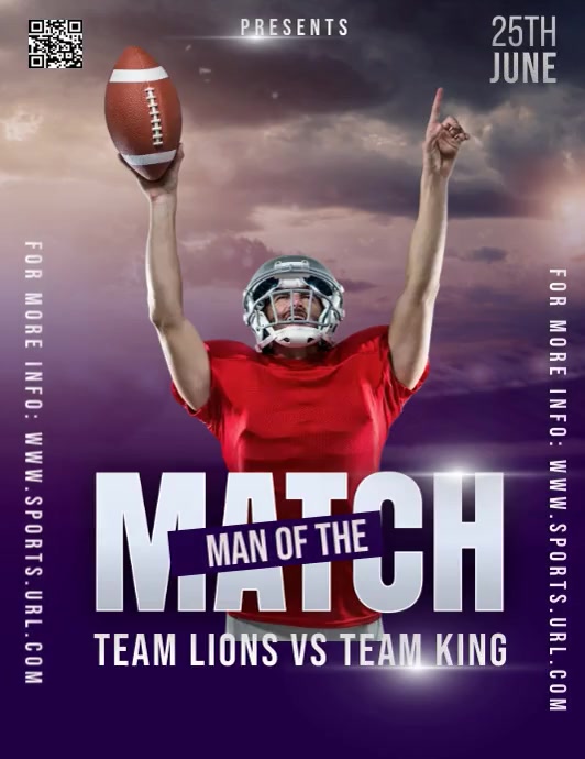 Football Match Event Template | PosterMyWall