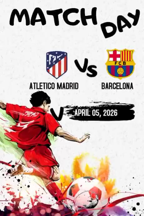 Football Match Poster Template | PosterMyWall
