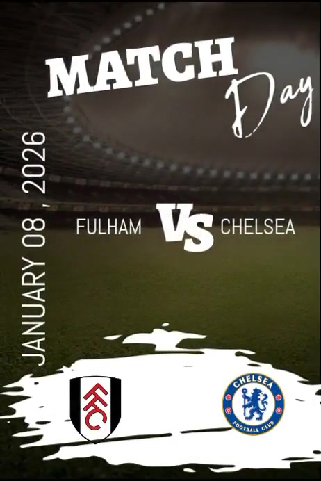 Football Match Poster Template | PosterMyWall