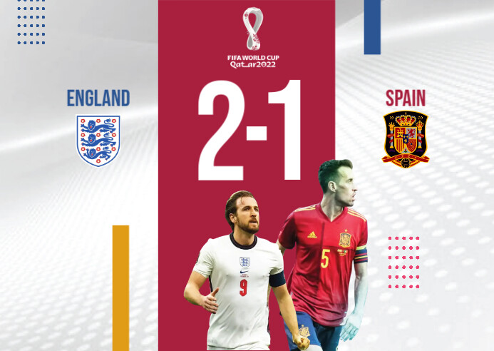 Score Result Design Football Match Result Template | PosterMyWall