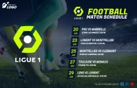 Football Match Schedule Tabloide template