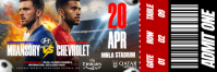 Football Match Ticket Email Header template