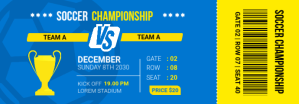 Football Match ticket Transparent na Tumblr template
