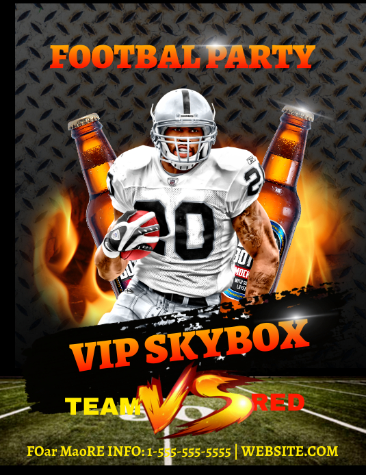 Football Party Template Football Party Template
