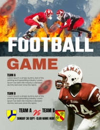 football poster ad design Template | PosterMyWall