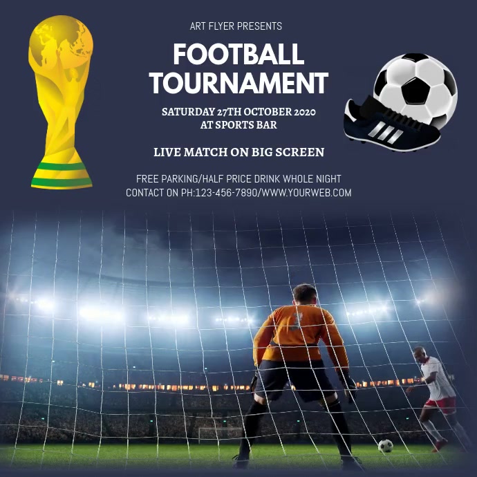 Football Poster Template Free