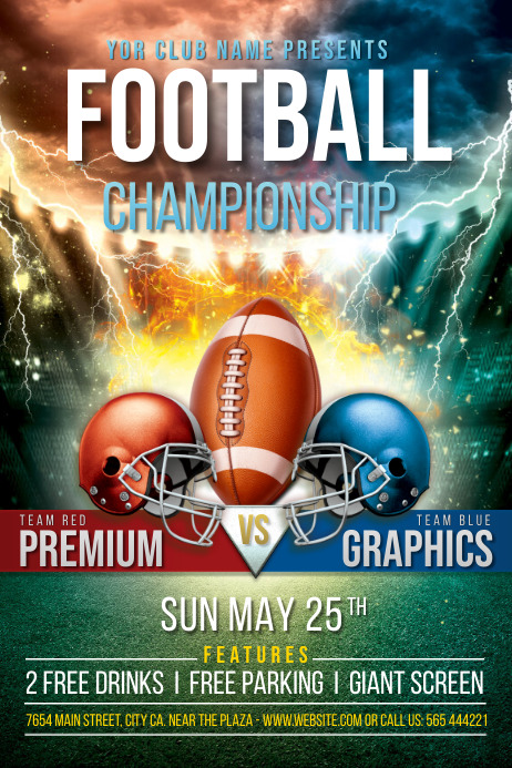 Football posters,Soccer,Gaming template