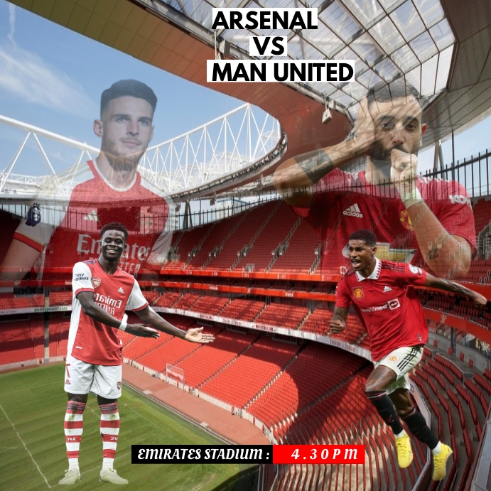 FOOTBALL PREMIER LEAGUE TEMPLATES Instagram Post