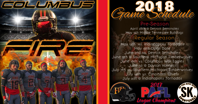 Football Schedule Template Postermywall