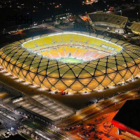 Football stadium Logotyp template