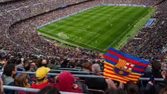 Football stadium template