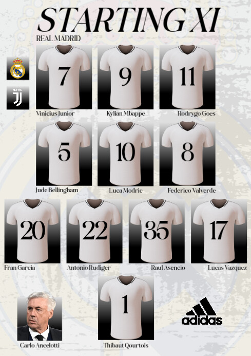 Football Starting Lineup Design Templates | PosterMyWall