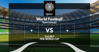 Football Team Lineups Board Template Facebook 共享图片