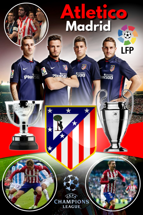 Football Team Poster Template | PosterMyWall