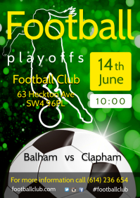 310 Football Match Customizable Design Templates Postermywall