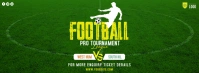 Football Tournament Ad Facebook Cover Photo template