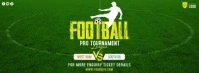 Football Tournament Ad Foto Sampul Facebook template