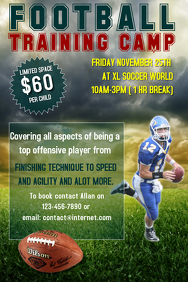 training flyers templates
