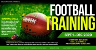 Football training Facebook Shared Image template