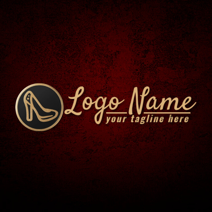 footware, fashion, shoes, slippers Logo template
