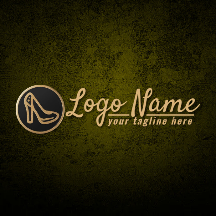footware, fashion, shoes, slippers Logo template