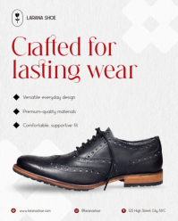 White Footwear Promotion Instagram Portrait Template - Page 2