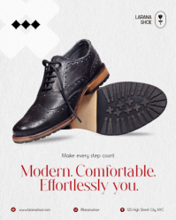 White Footwear Promotion Instagram Portrait Template - Page 3