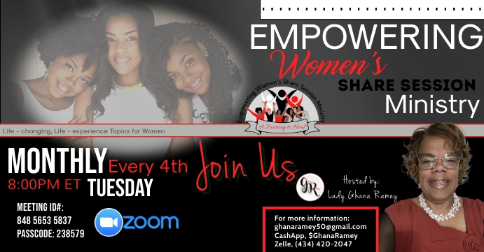 FOR FB EVENT-Empowering Women Template | PosterMyWall