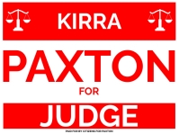 For Judge 18 X 24 Lawn Sign Layout Template | PosterMyWall