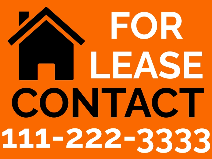 FOR Lease Real estate Template | PosterMyWall