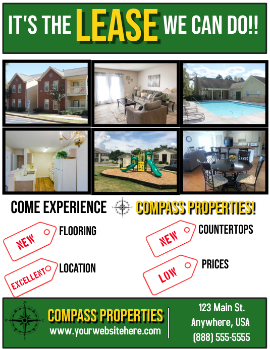 For Rent Apartment Lease Special Deal For Sale Template | PosterMyWall