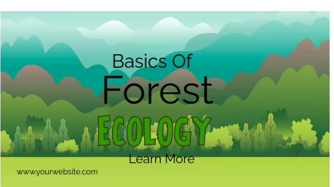 Plantilla de Forest basics design template video flyer | PosterMyWall