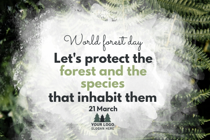 Copy of Forest Day Landscape Ads | PosterMyWall