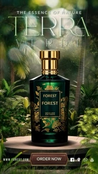 Forest Fragrance Perfume Instagram Story template
