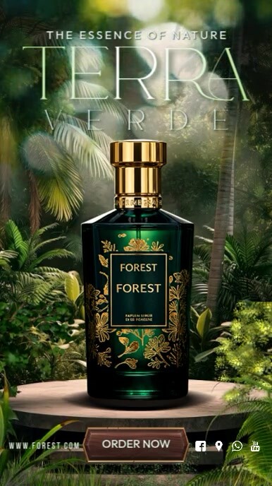 Copy of Forest Fragrance Perfume | PosterMyWall