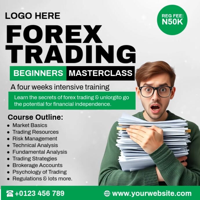Stock Example Ad Forex Trading Ads Template | PosterMyWall