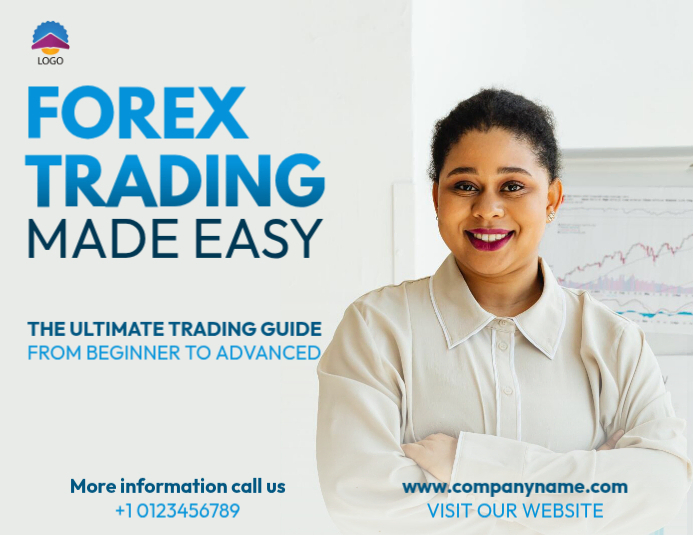 Forex trading and binary options trading Template | PosterMyWall