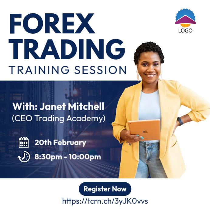 Forex trading and binary options training Template | PosterMyWall
