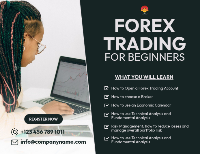 Forex Trading For Beginners templaat | PosterMyWall