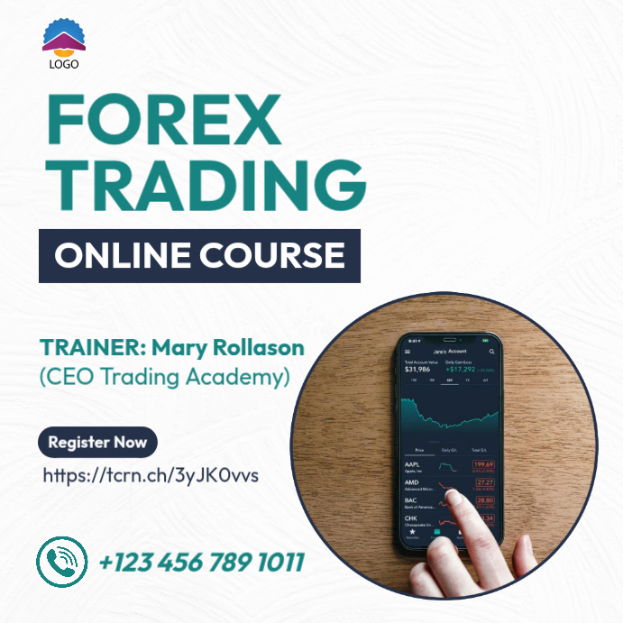 forex trading course Template | PosterMyWall