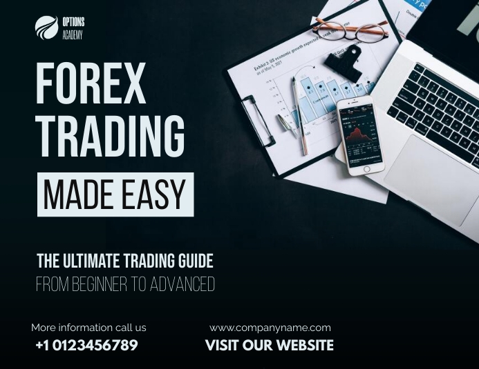 Forex trading options trading binary trading Pamflet (Letter AS) template