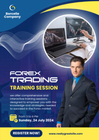Forex Trading Seminar Template | PosterMyWall
