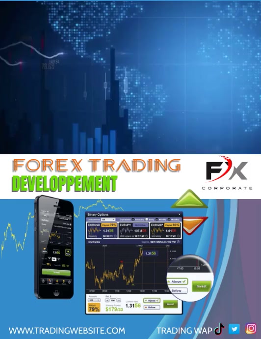 forex trading training business template | PosterMyWall