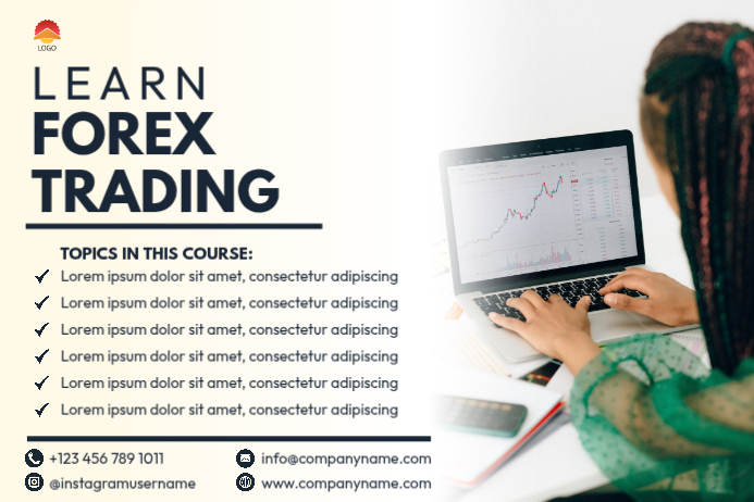 forex trading training poster Template | PosterMyWall