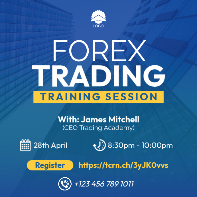 Plantilla de Forex trading training session | PosterMyWall
