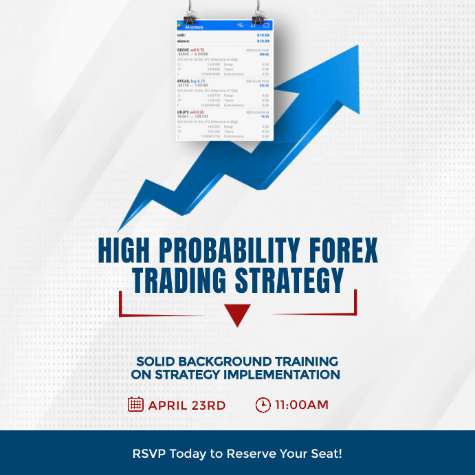 Plantilla de FOREX TRAINING FLYER | PosterMyWall