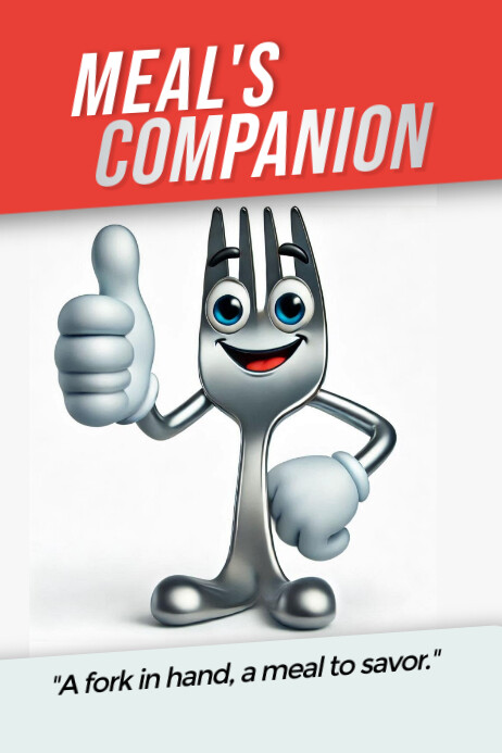 Fork Poster template