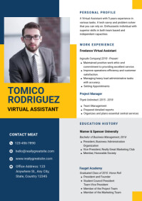 Formal Resume Template | PosterMyWall