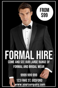 Formal Work Poster Formal Hire Template | PosterMyWall